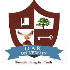  OAK University Admission Letter