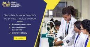 Texila American University Zambia Admission Form